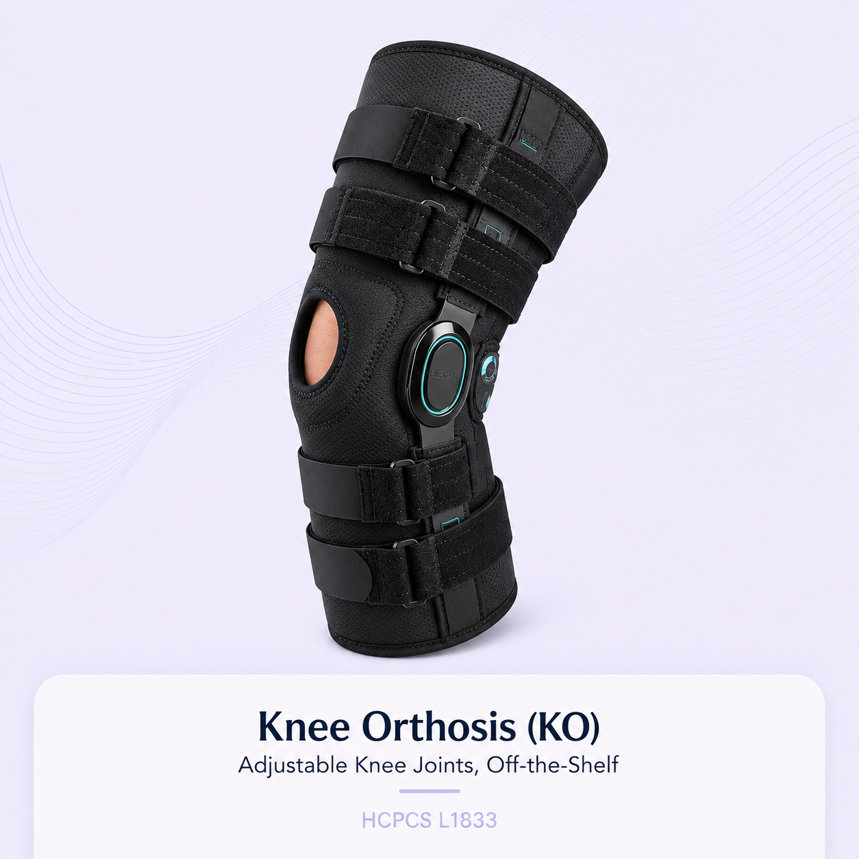 PureSpeed Knee Brace – Hinged Knee Support for Pain & Stability