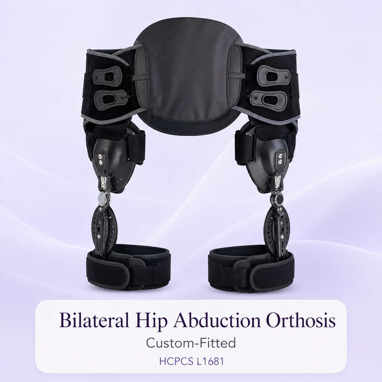 Bilateral Hip Abduction Orthosis, Custom-Fitted — HCPCS L1681 - Image 6
