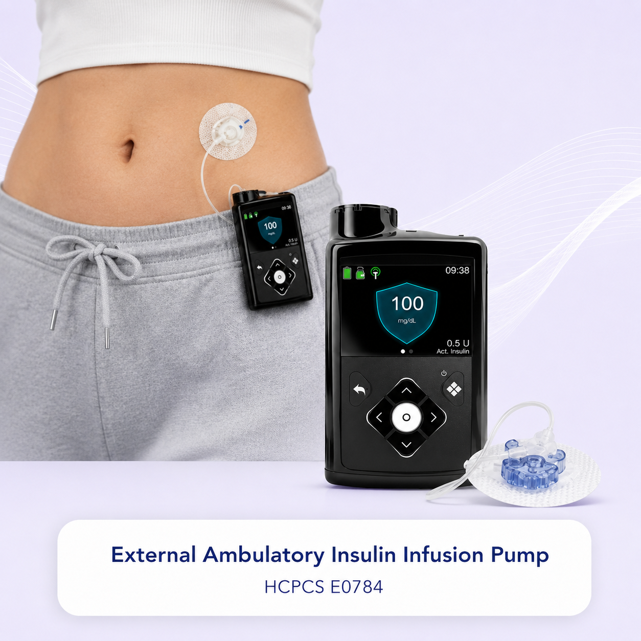 External Ambulatory Insulin Infusion Pump — HCPCS E0784 - Image 3