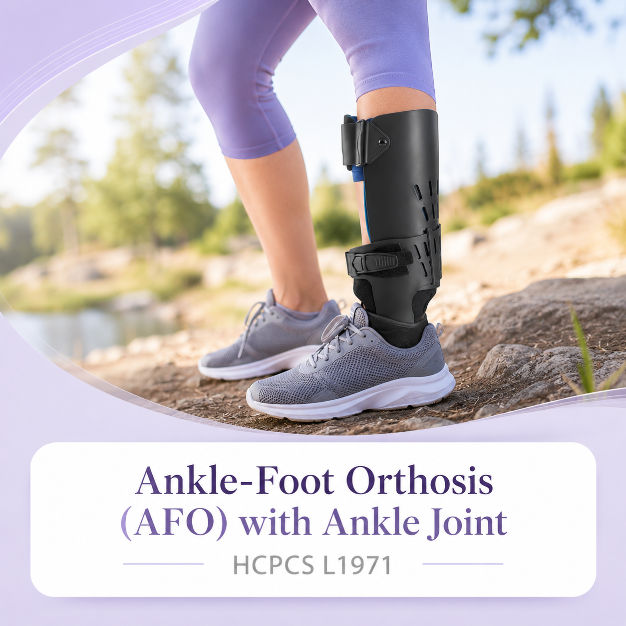 Ankle-Foot Orthosis (AFO) with Ankle Joint — HCPCS L1971 - Image 3
