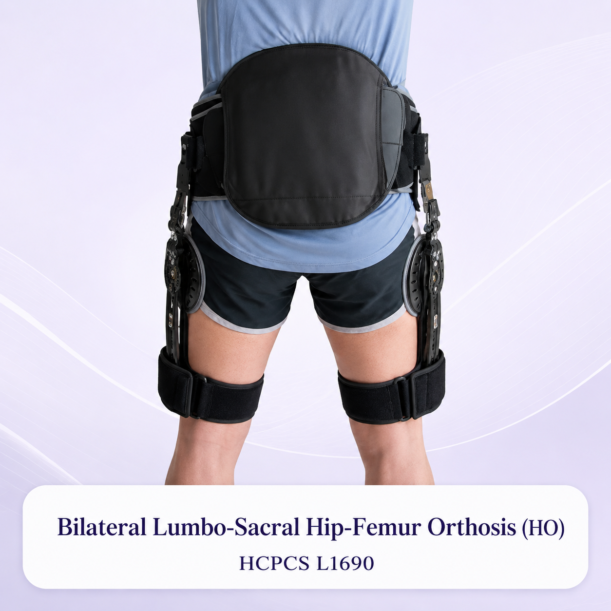 Bilateral Lumbo-Sacral Hip-Femur Orthosis (HO) — HCPCS L1690 - Image 2