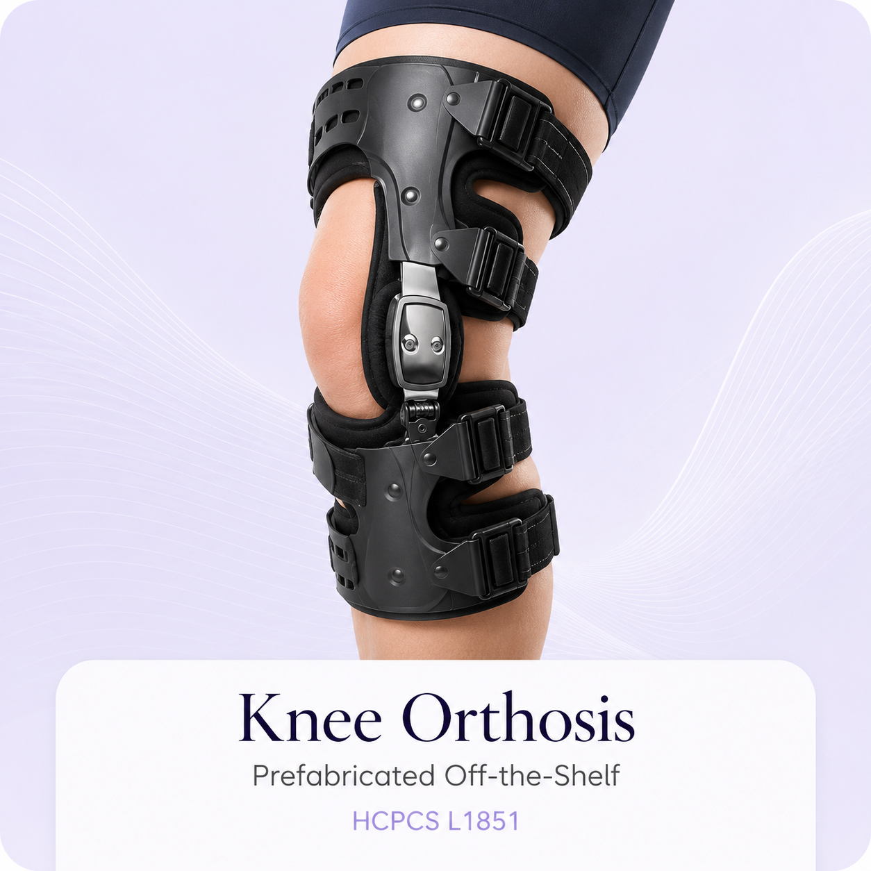 Knee Orthosis, Prefabricated Off-the-Shelf — HCPCS L1851 - Image 4