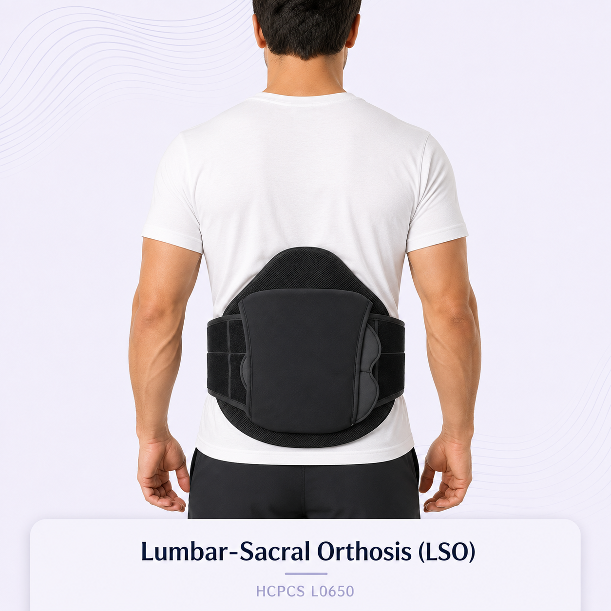 Lumbar-Sacral Orthosis (LSO) with Sagittal-Coronal Control - Image 3