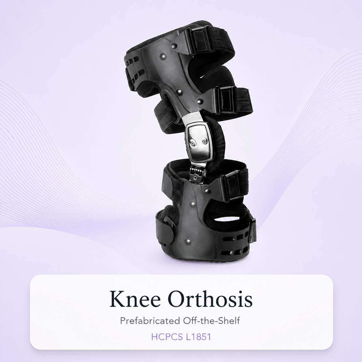Knee Orthosis, Prefabricated Off-the-Shelf — HCPCS L1851