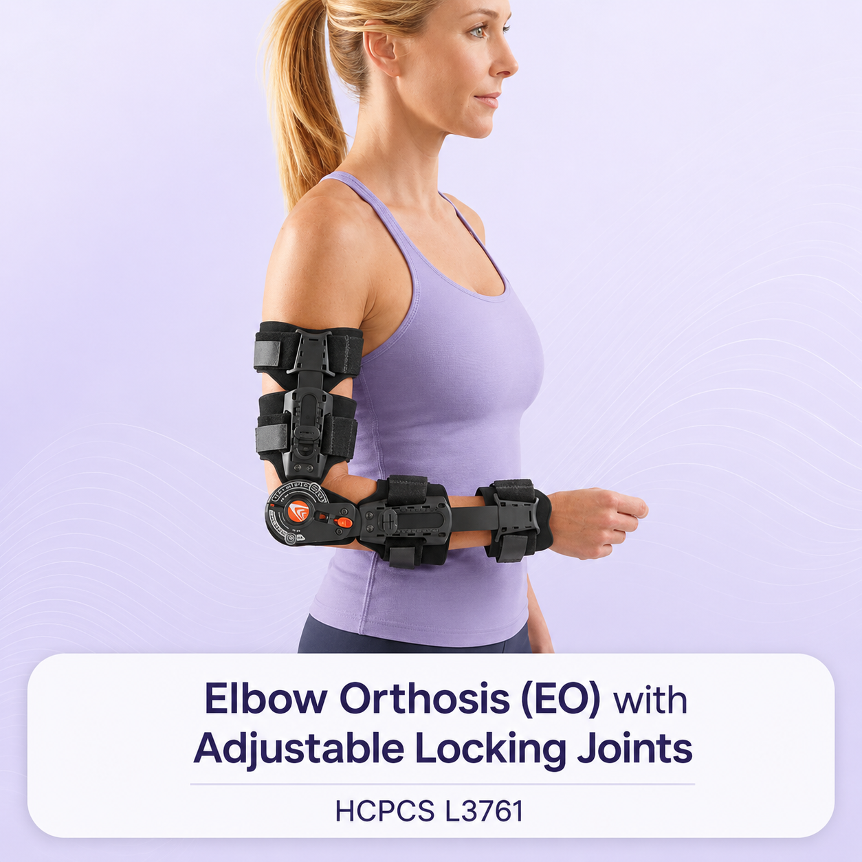 Elbow Orthosis (EO) with Adjustable Locking Joints — HCPCS L3761 - Image 3