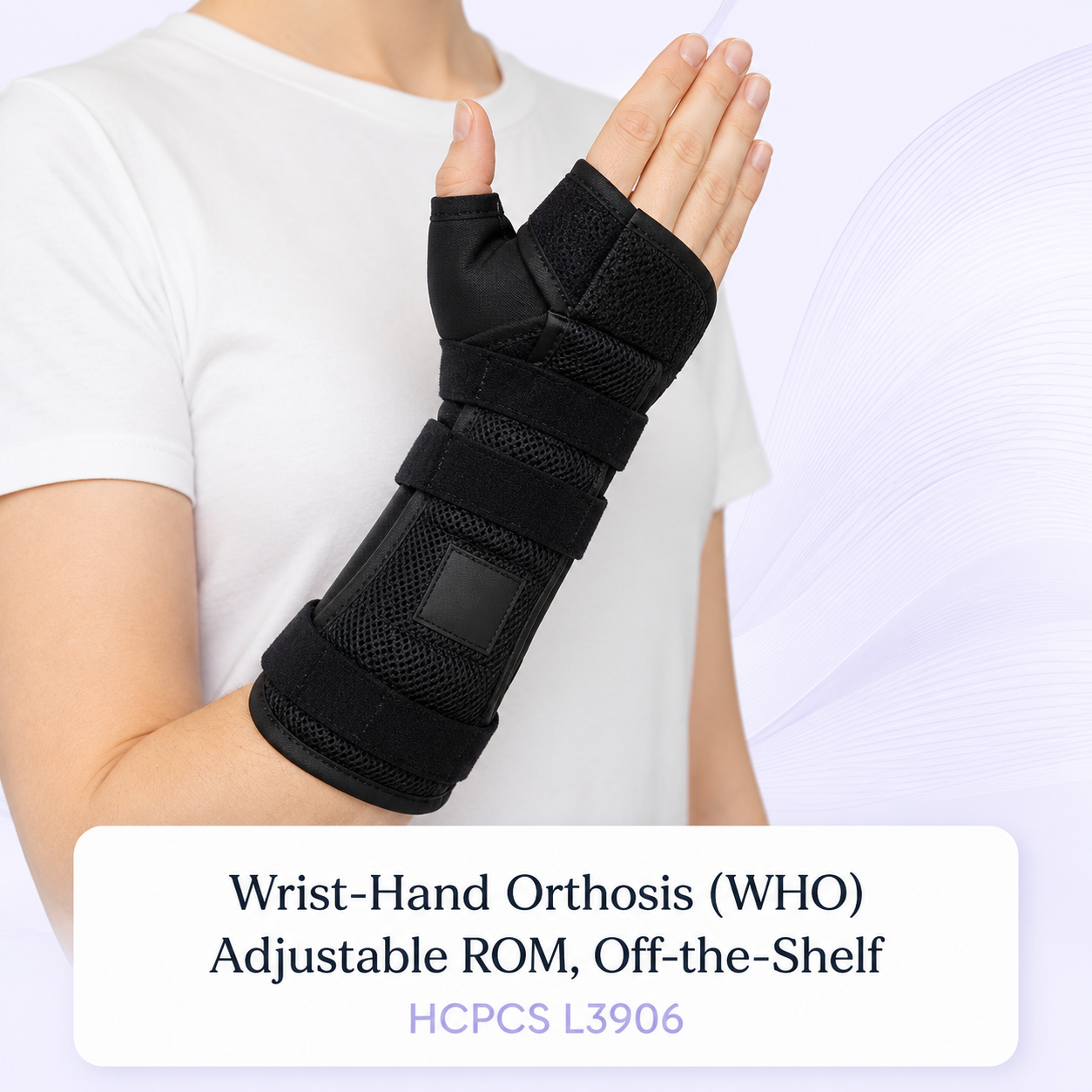 Wrist-Hand Orthosis (WHO), Off-the-Shelf — HCPCS L3916 - Image 2