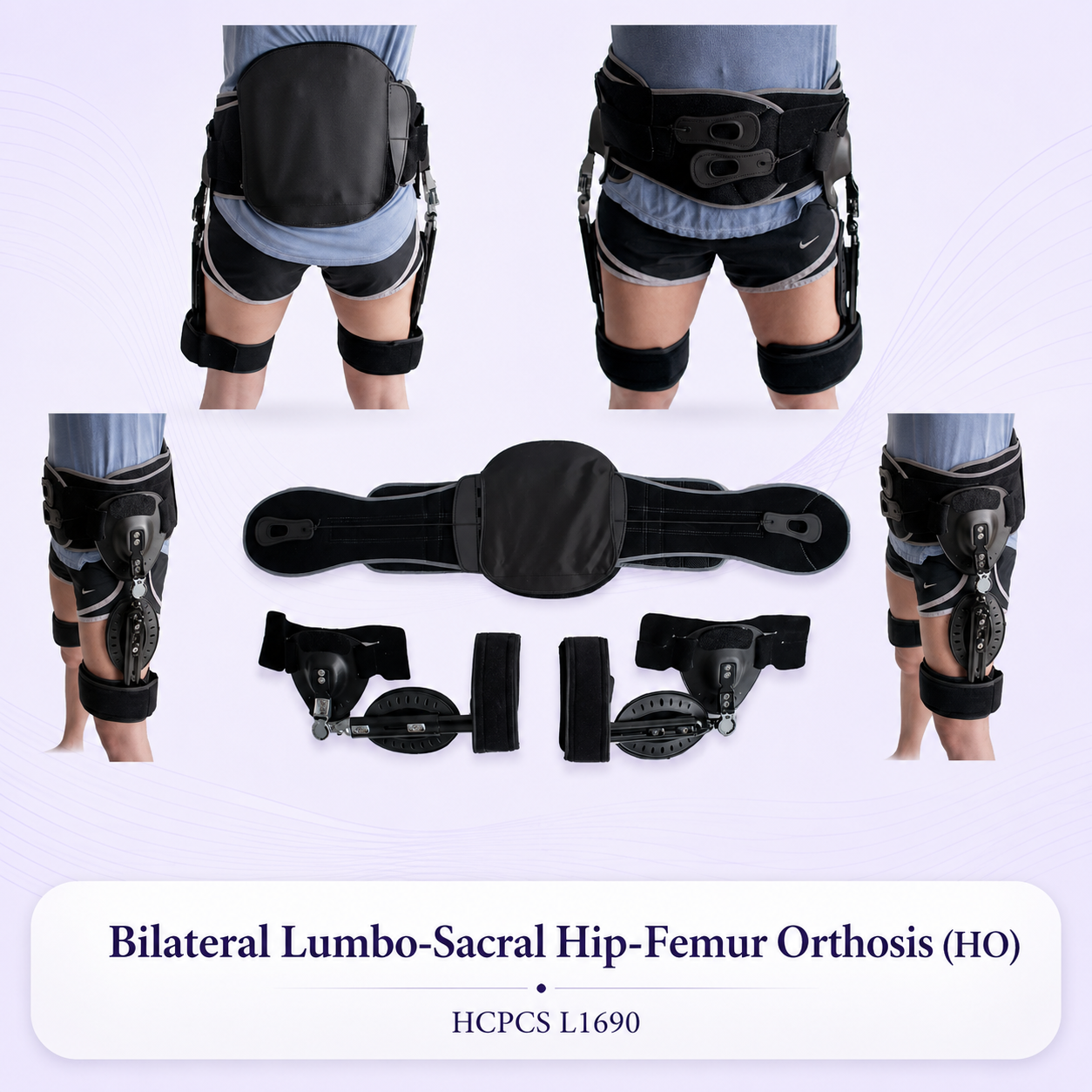 Bilateral Lumbo-Sacral Hip-Femur Orthosis (HO) — HCPCS L1690 - Image 4